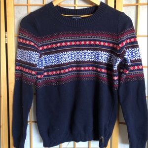 Tommy Hilfiger Angora blend fairisle sweater girls
